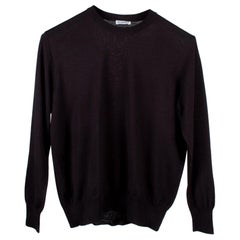 Balenciaga Uomo Maglione Top Girocollo Taglia S.I.M., S598
