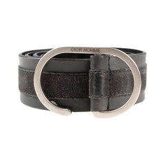 Dior Homme Men Leather Belt Size 90 (Medium) S534