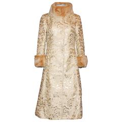 Used First Lady Melania's Dolce & Gabbana Couture Evening Fur Coat