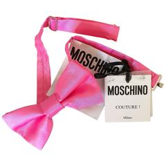 Moschino pink papillon NWOT