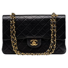 Chanel Classic Medium Double Flap Lambskin Vintage GHW