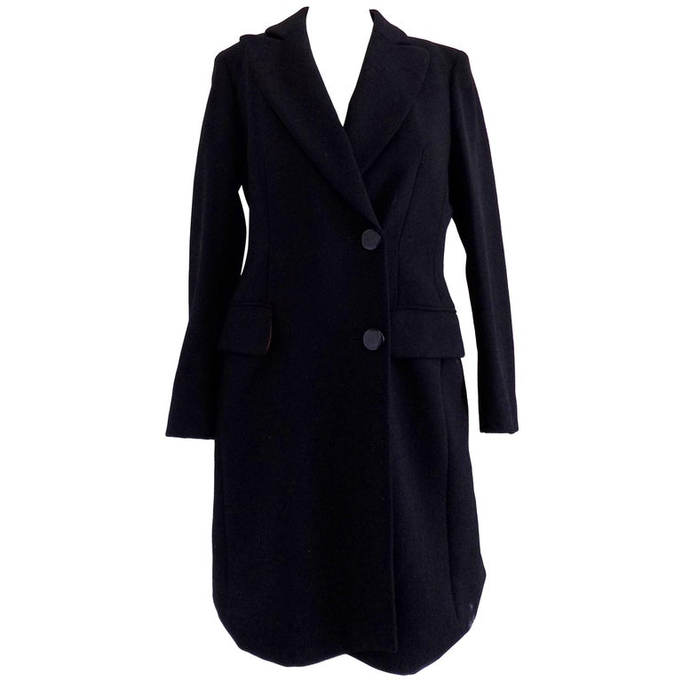 Moschino Black long jacket For Sale at 1stDibs