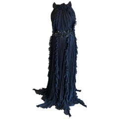 Used Gucci Cruise 2013 Black long Night Dress