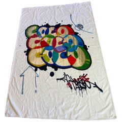 Used Chanel 2000 Cotton Beach towel
