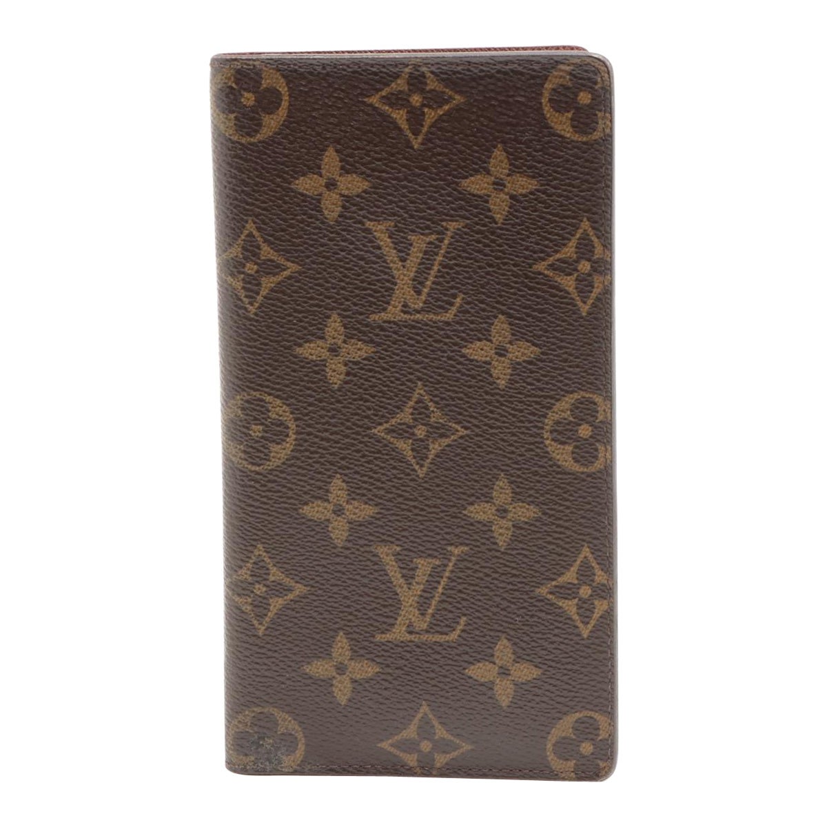 Louis Vuitton Monogram  Checkbook Long Wallet For Sale
