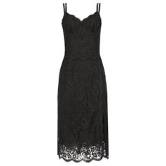 Dolce & Gabbana Hot Stuff Black Lace Dress