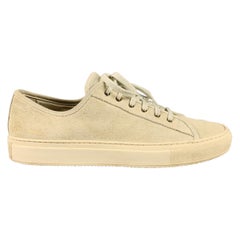 COMMON PROJECTS Size 9 Natural Leather Lace Up Sneakers