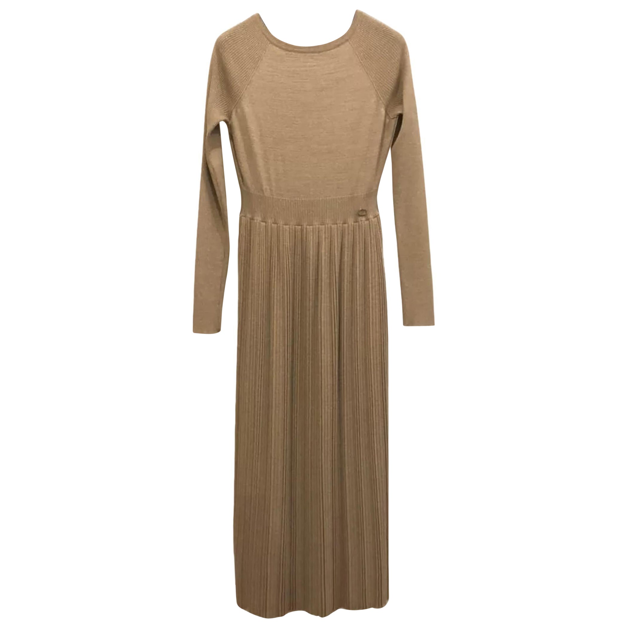 Chanel Paris in Rome Shimmering Maxi Dress For Sale