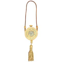 1920s floral celluloid tasseled dance purse nécessaire 9