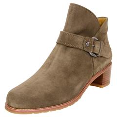 Stuart Weitzman Taupe Dude Suede Ankle Boots Sz 8.5 NEW