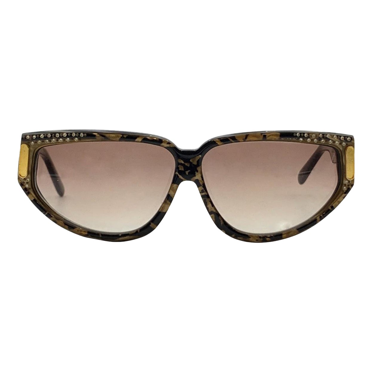 Brigitte Bardot Vintage Cat Eye Sunglasses Mod. Lucille 1 CS 112 For Sale