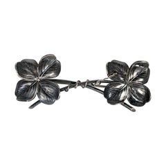 Victorian Lucky Clover Brooch