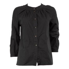 Marni Black Mid Length Sleeve Shirt Size S