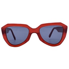 Celine Red Acetate Butterfly Sunglasses CL40046U 52/21 145mm