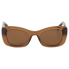 Victoria Beckham Caramel Butterfly Sunglasses