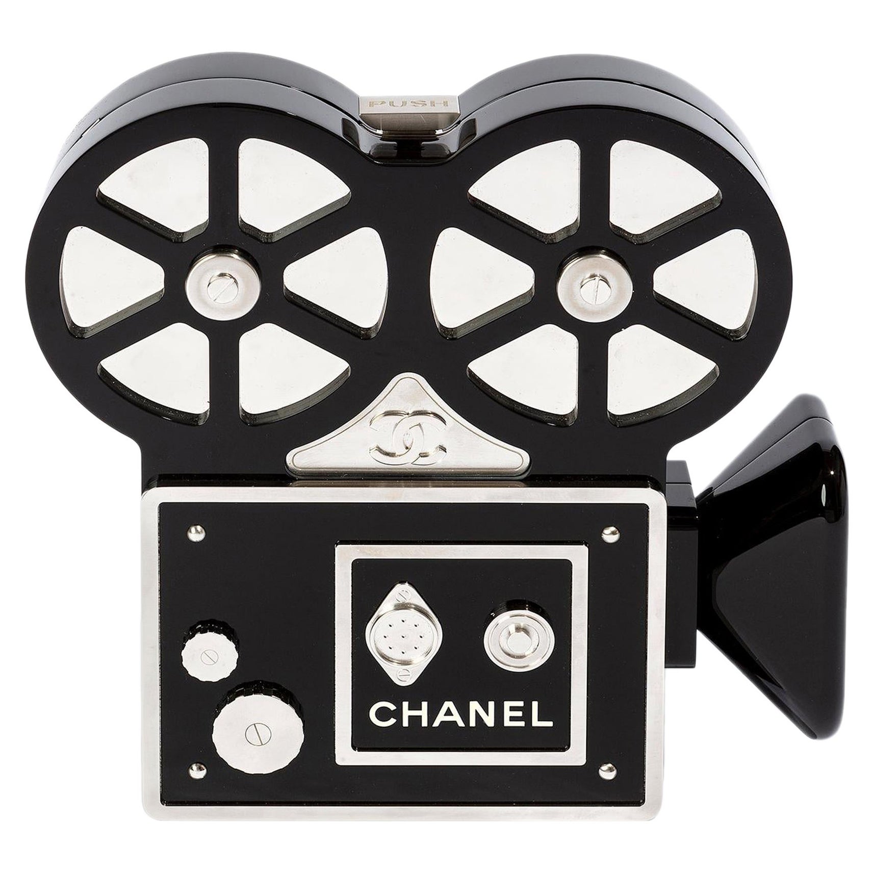 Chanel Film Projector Minaudière Clutch Bag 2016 For Sale