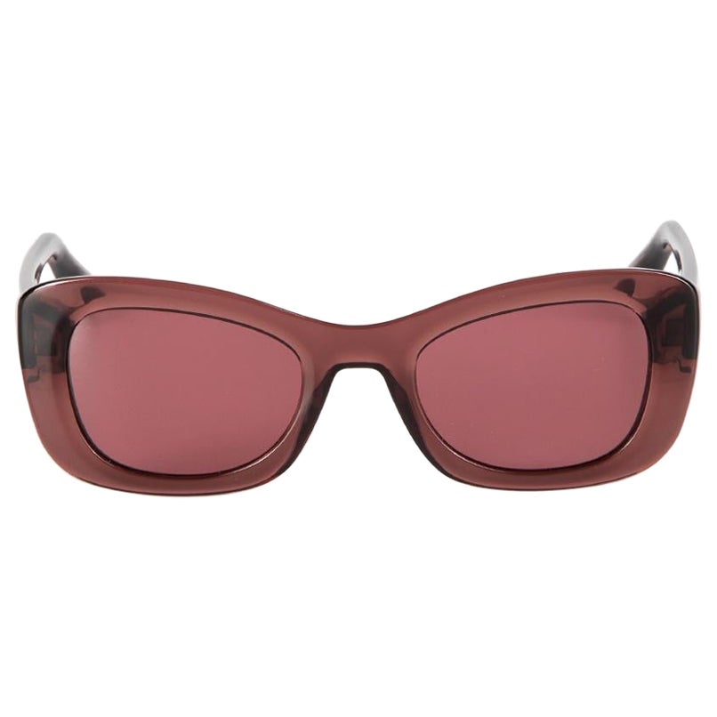 Victoria Beckham Purple Butterfly Sunglasses For Sale
