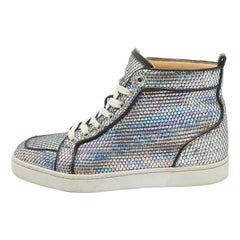 Christian Louboutin Multicolor Leather Rantus Orlato Sneakers Size 40