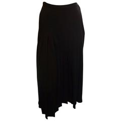 1980s Sonia Rykiel Wool Pleated Skirt 2