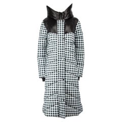 Barbour Manteau polaire matelassé Hassium Northumberland noir et blanc Taille XXXL