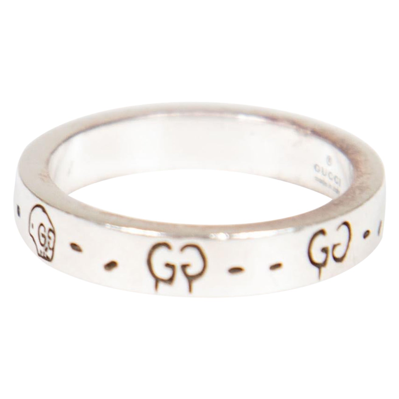 Gucci Ghost-Ring aus Sterlingsilber