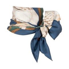 Hermès Foulard Scarf "Dogs Debriefing"