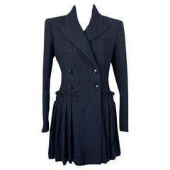 Used Chanel New Iconic 2020 Spring Runway Tweed Jacket Dress