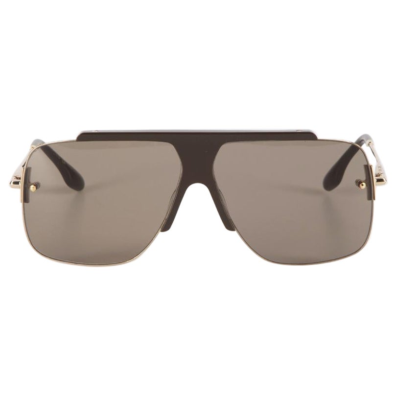 Victoria Beckham Mocha Navigator Frame Sunglasses For Sale