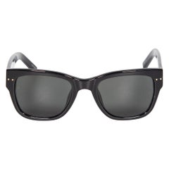 Used Linda Farrow Black Wayfarer Sunglasses