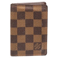 Louis Vuitton Brown Damier Ebene Tasche Organizer