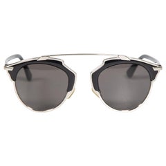 Used Dior Black So Real Sideral 2 Mirrored Sunglasses