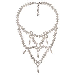 Dior Necklace Spring with Swarovski Rhinestones, 2001