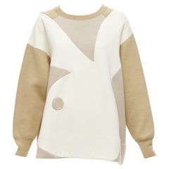 MARC JACOBS Playboy 2014 pull-over boxy crème bunny beige S rare