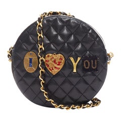 TIGER IN THE RAIN CHANEL Vintage I Love You applique