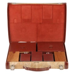 Hermes Rare Vintage Travel Grooming Set mit Toilettenartikeln