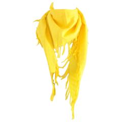 Balenciaga Yellow Scarf NWOT