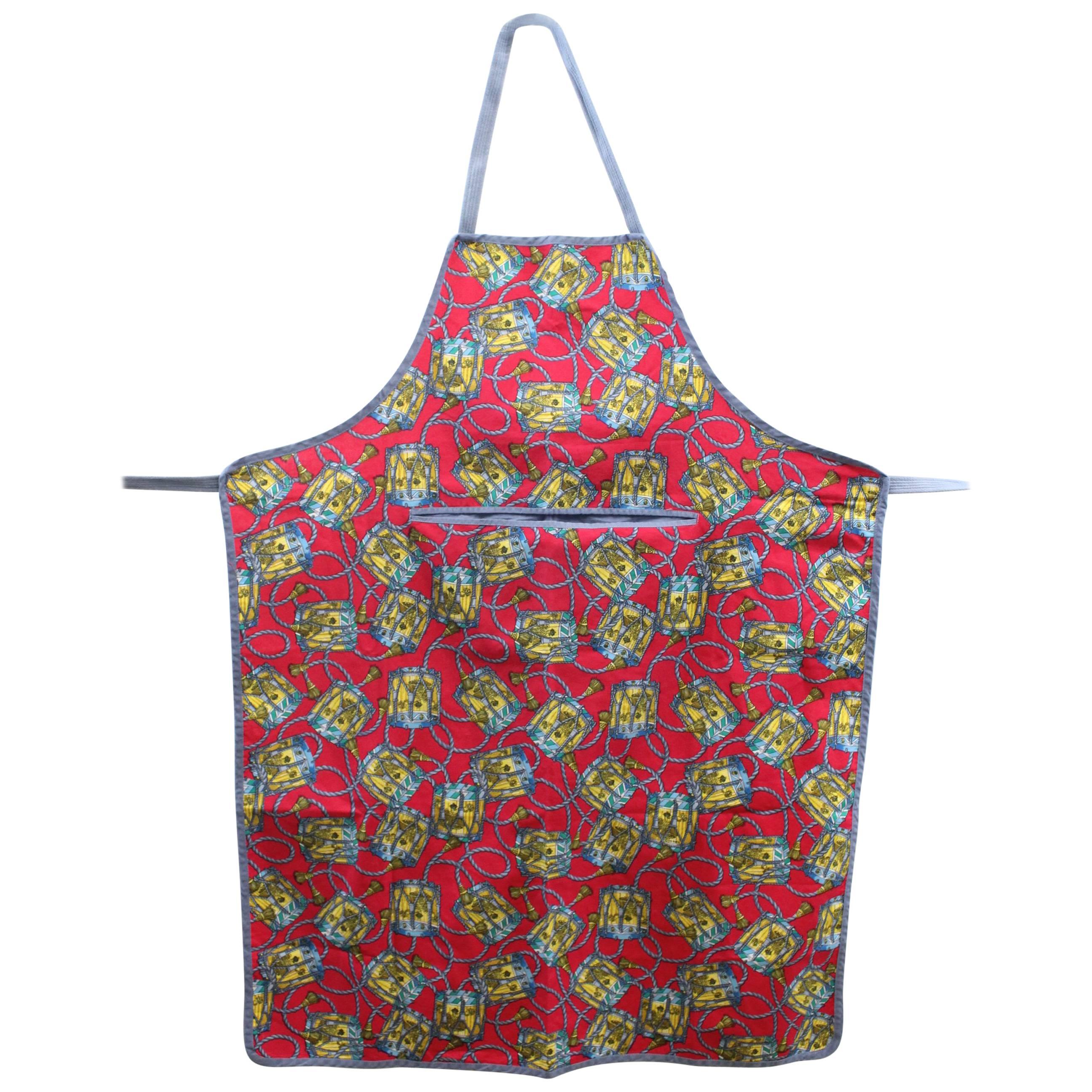 Rare Hermes Cooking Set: Chef
s Apron 
Cooking Cloth