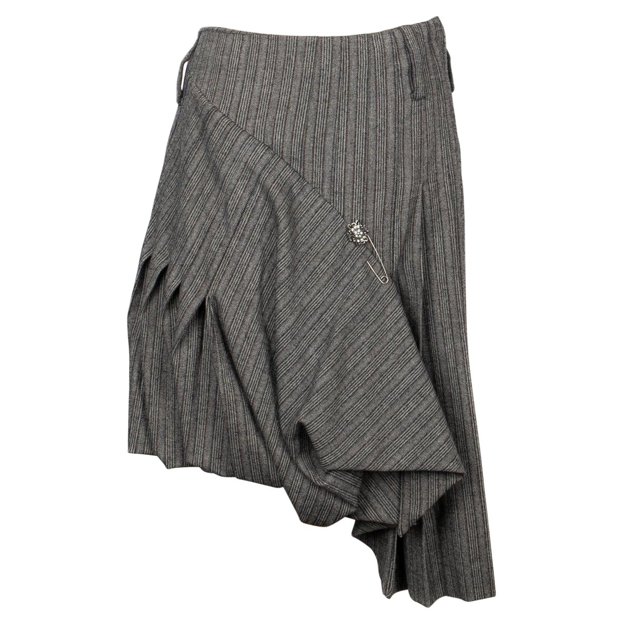 Alexander Mcqueen Blended Wool Skirt, 2006 For Sale