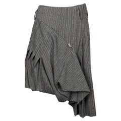 Used Alexander Mcqueen Blended Wool Skirt, 2006