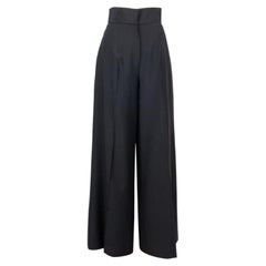 Pantalon en laine noire Dior, 2009
