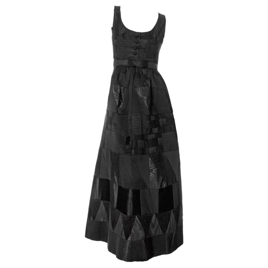 Ensemble jupe et haut deux pièces vintage haute couture Yves Saint Laurent (années 1960) en vente