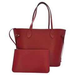 Louis Vuitton Fourre-tout Neverfull MM rouge