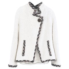 Chanel, giacca in tweed di lana estremamente rara per la passerella