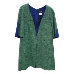 Used Chanel SS2013 Green Coat 