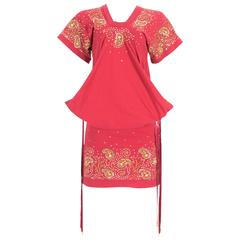 Christian Dior by John Galliano drawstring jersey mini dress, circa 2002 6