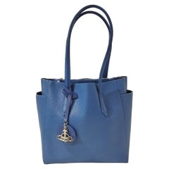 Vivienne Westwood Blaue „Rachel“ Kleine Shopper