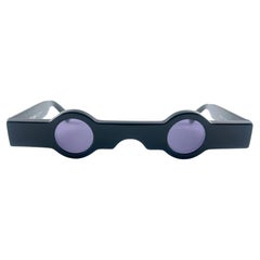 New Retro Alain Mikli Am 89 0155 Black Ultra Rare 1988 Sunglasses France