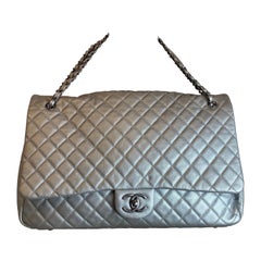 Chanel XXL silver Travel Bag