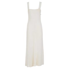 MAISON MARTIN MARGIELA 90's Rare Early Collections' Waved Slip Dress