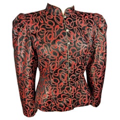 Una chaqueta de lamé Guy Laroche - Francia de los años 1980